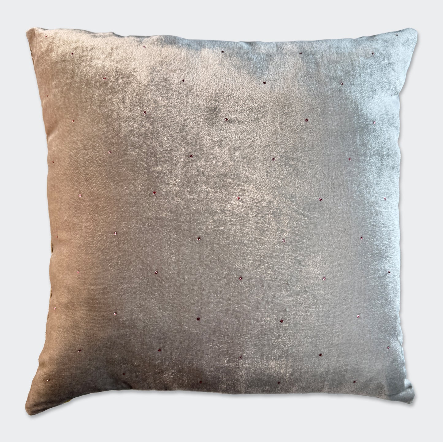 KISSEN "ROSEN" Champgner / silber