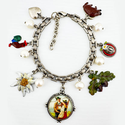 Bettelarmband mit Pärchentaler
