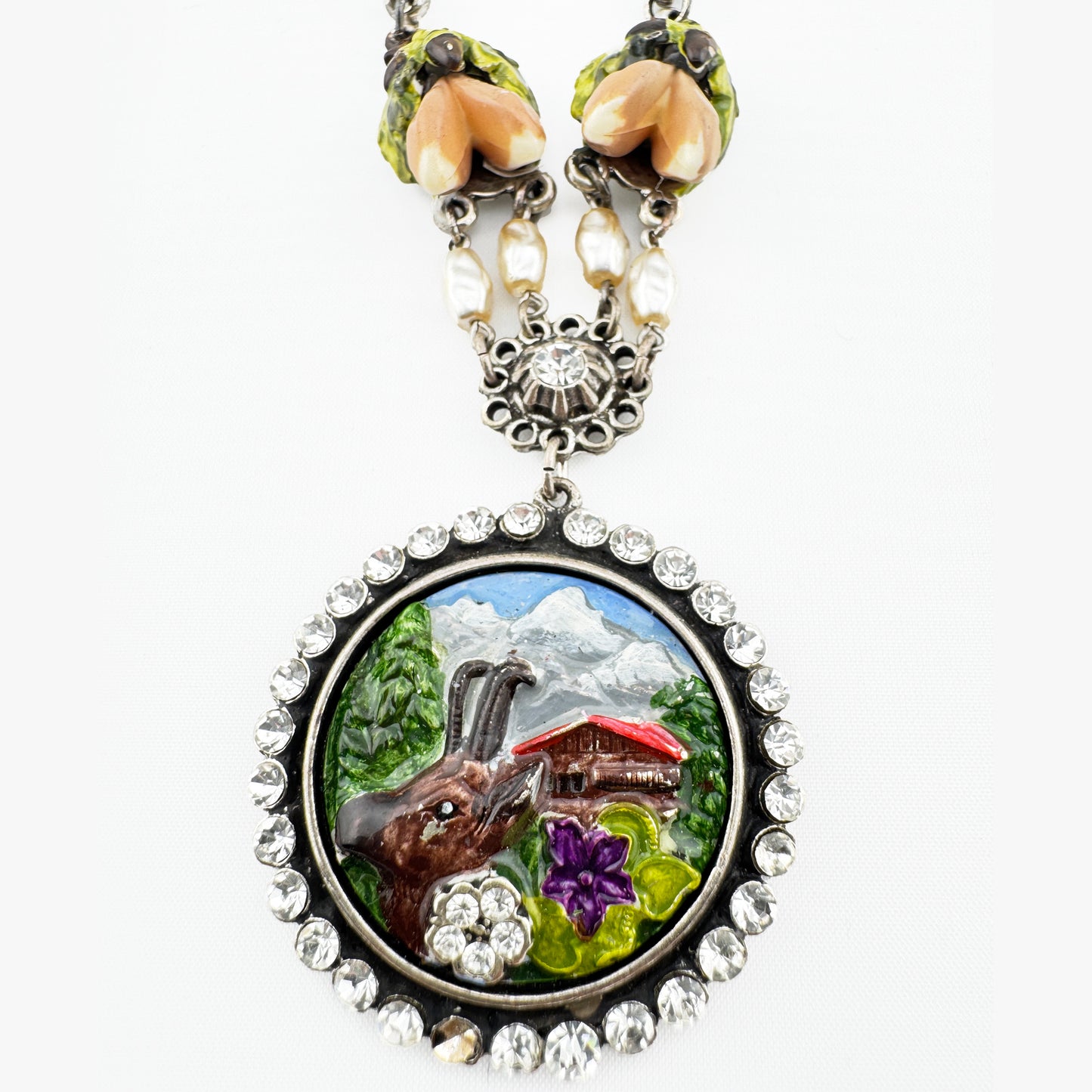 Kette mit Talerbuildl und Grandl